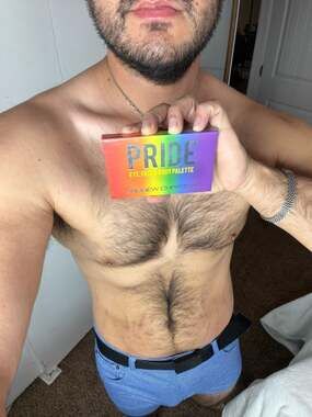 Andrew Christian Pride Eye Face & Body Rainbow Palette